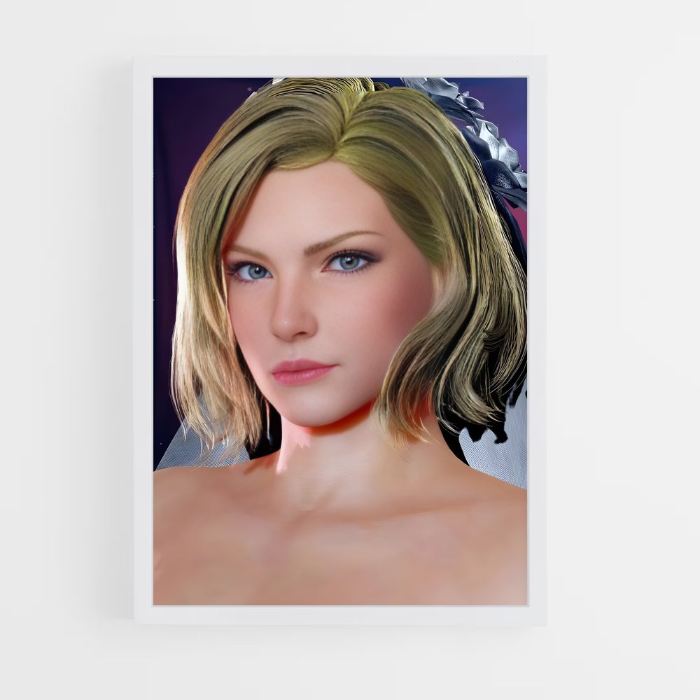 Poster Nina en Action – affiche Tekken (vue 3)